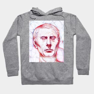 Suetonius Portrait | Suetonius Artwork | Line Art Hoodie